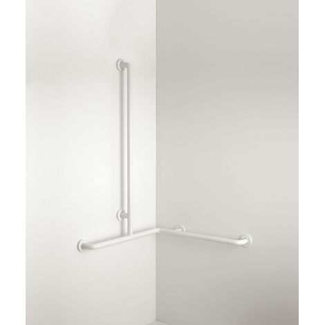 PBA Duschhandlauf 760mm mit Brausehalterstange Rechts (1/3)