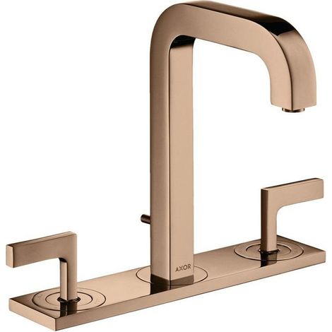 hansgrohe AXOR Citterio 3-Loch Waschtischarmatur 170, (1/4)
