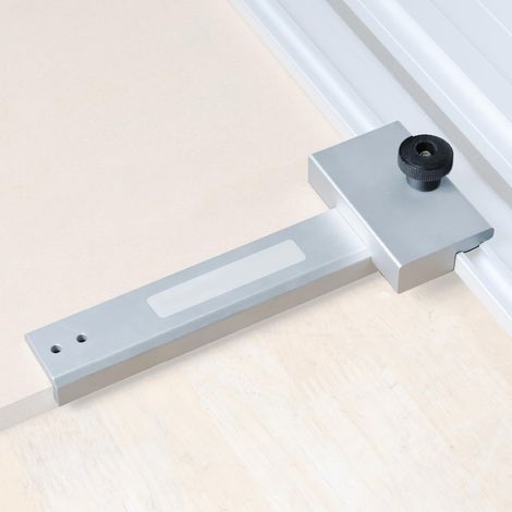 Équerre de guidage pour scie sur rail, rapporteur d'angle droit à 90°, guide d'équerre réglable compatible avec Festool, Makita, Milwaukee, Ridgid, Kreg (71962) (1/5)