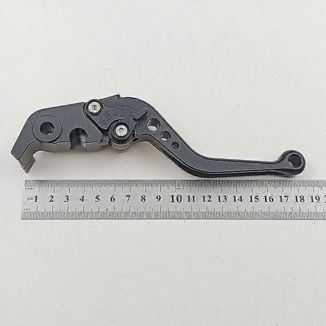 Accessoires de modification de klaxon de frein pour moto RFV4 Ducati 1299 848 959 Kawasaki H2R (la poignée courte est entièrement noire) (1/5)