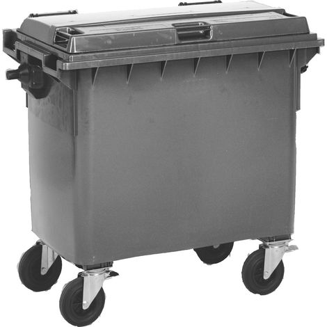 PROVOST - Poubelle roulante Provost 1000 L anthracite