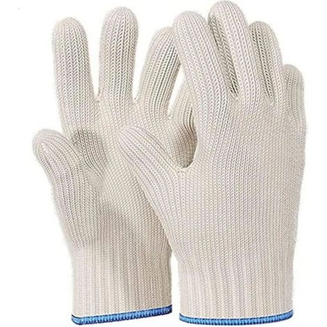 Guanti da cucina resistenti al calore, adatti sia per uso interno che esterno - Confezione da 2 guanti resistenti alle alte temperature (1/2)