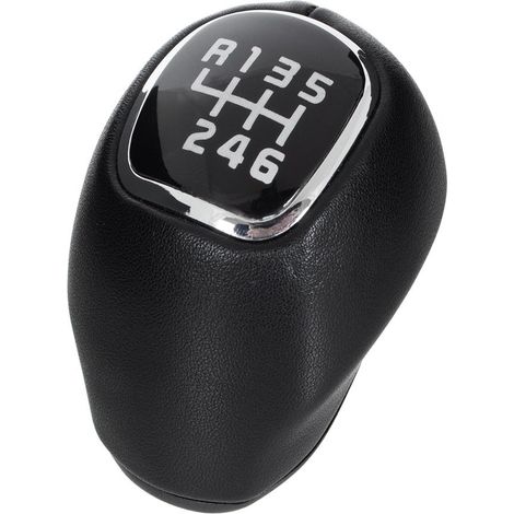 Hyundai i30 07-12 Schaltknauf SCHWARZES LEDER 6-GANG