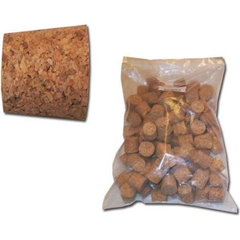 BAMBÚ T-Corcho Conico 250 Lts Aglomerado 30x50x44mm (Bolsa de 100 unidades) 52085 (1/2)