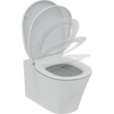 IS Wand-WC-Kombipaket Connect Air Randlos m.Softclosing 365x540mm Weiß (1/5)
