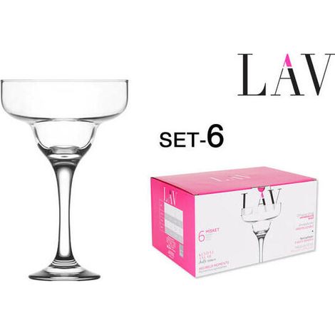 30 cls copa margarita coctel 105x165 mm misket lav - caja 6 unidades
