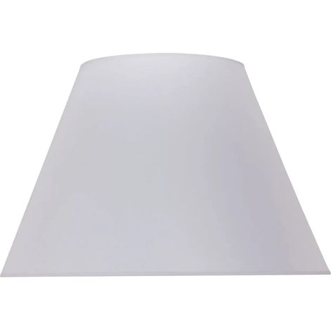 [NEUWERTIG] B-Ware Lampenschirm Sofia Schirm Weiß Textil Accessoire Leuchte Raum Atmosphäre 45 Cm