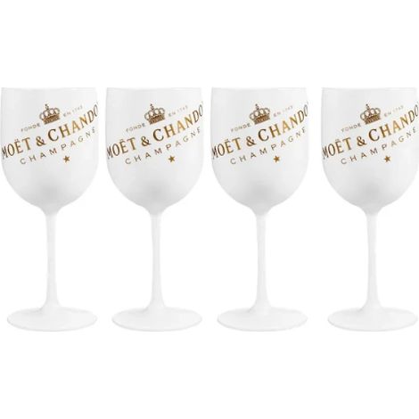 Moët-Champagnerglas 500 ml, Weinglas aus Acrylglas