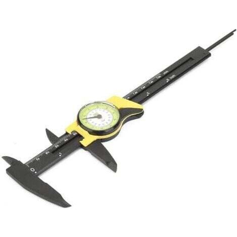 Mikrometrischer digitaler Uhrenmessschieber aus Edelstahl 0-150 mm mit LCD-Bildschirm, 0,1 mm Genauigkeit für Außenmessungen,
