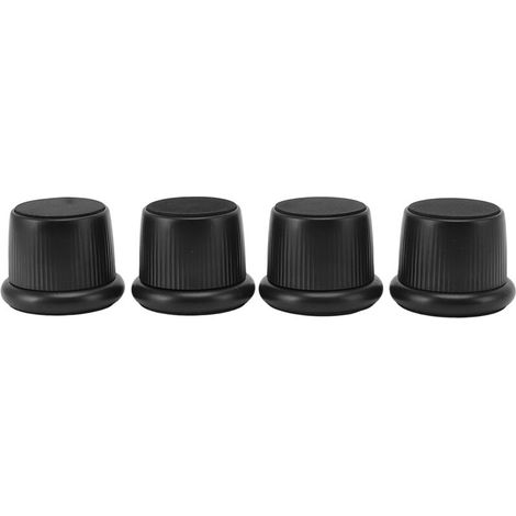 Rehausseur de meubles réglable en hauteur, 4 pièces, coussinets antidérapants résistants à l'usure pour Machine à café et canapé noir (1/5)