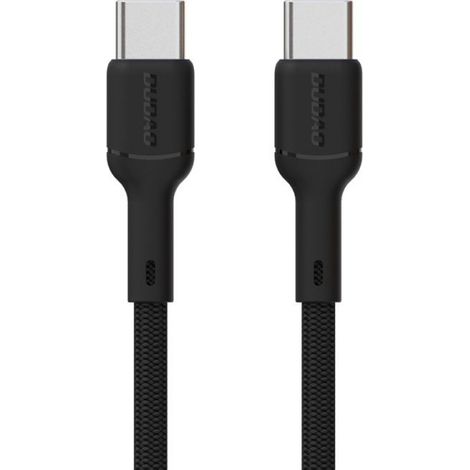 Câble USB-C - 65 W - 2 m - Pour Charge Rapide Et Transfert De Données - Noir (1/5)