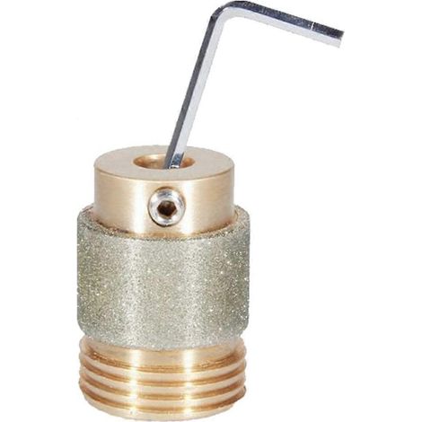 Polierfräser für Buntglas mit Messingkern, Diamantfräser (1/5)