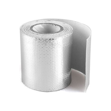 Bande d'échappement thermique auto-adhésive 5m – Isolant de chaleur réfléchissant – Protection jusqu'à 450°C – Pour moteur et habitacle (1/3)