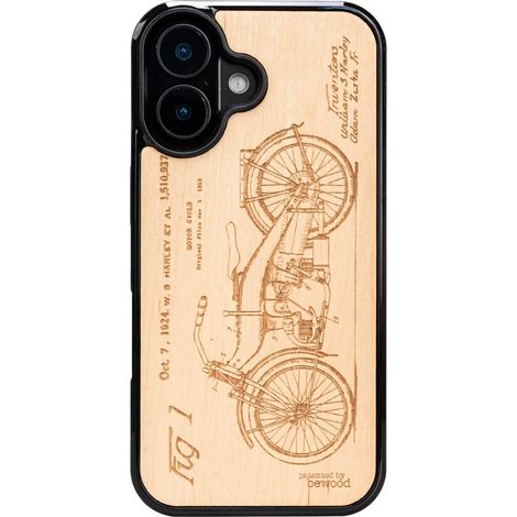 Bewood Holzhülle für iPhone 17 Harley Patent Aniegre (1/5)