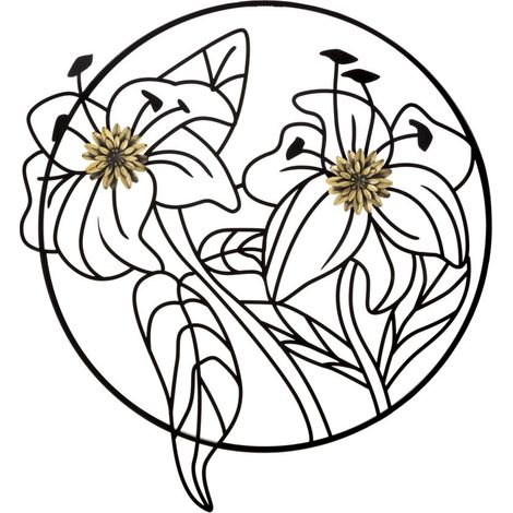WALL DECORATION SIMPLY FLOTIS CM 63x2x69
