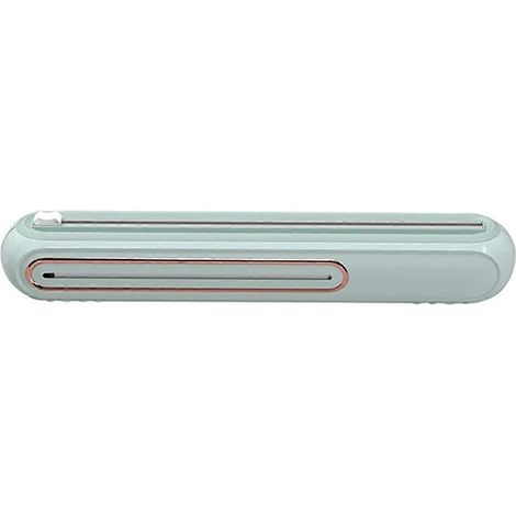 Cling film cutter, magnetic wall-mounted cling film cutting box,Green-- (1/5)