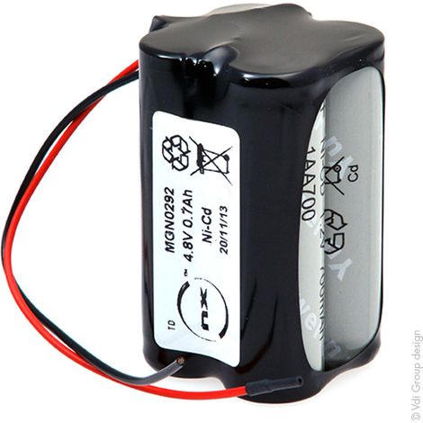 NX - Batterie NiCd 4x AA 4S1P ST2 4.8V 700mAh Fils