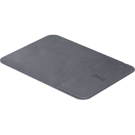 Tapis De Souris Avec Chargeur Sans Fil - 15 W - Compatible Avec Téléphones Prendant En Charge Le Sans Fil - Format Pliable En Support Téléphone - 1 Pièce (1/5)