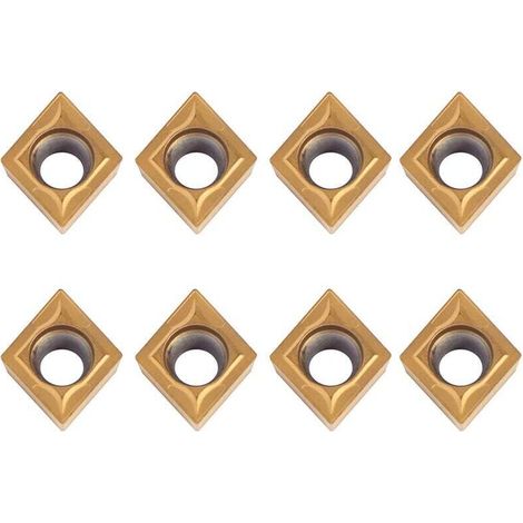 Plaquette de tournage en carbure CCMT09T304 CCMT32.5 – Lot de 10 pièces pour outil CNC, haute précision et durabilité