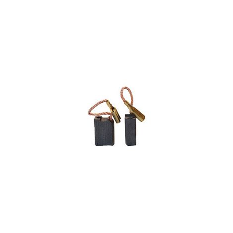 Juego de 2 carbones adaptables para Festool. Dimensiones: 5 x 8,5 x 12,5 mm.