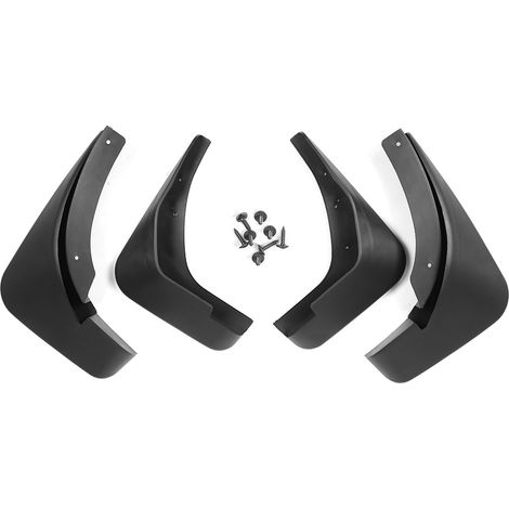4 pièces garde-boue noirs pour A4L 2012, accessoires auto ailes pare-boue (1/5)