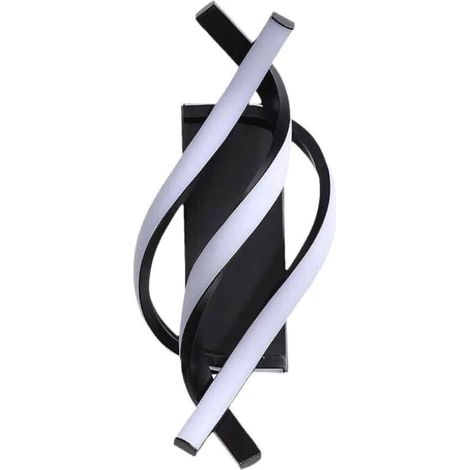 Applique Murale - LED 3000K - Design Courbé - Pour Intérieur Salon Chambre Couloir - 1 Pièce (1/5)