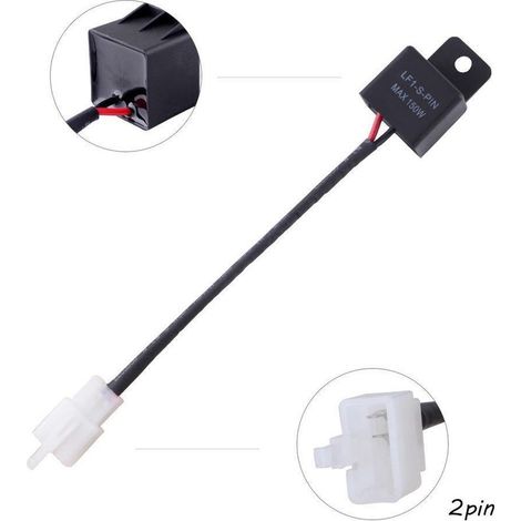 pezzi - Con terminale luce indicatore di direzione Relè indicatori di direzione moto Indicatore di direzione LED (1/3)