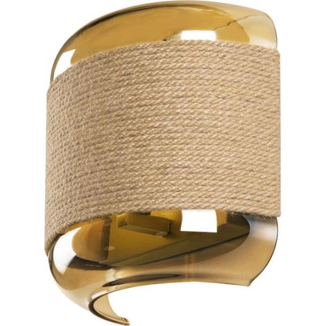 Applique en saillie PANTILO ROPE autre 1x max. 15W G9 orange/or - SLV - 1007595 (1/3)