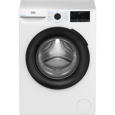 Beko b300 BMWT31241A: Lavatrice 12kg, Classe A, 1400giri, linea estetica NX, motore ProSmart Inverter, Display Touch, oblò nero, tecnologia EnergySpin™, tecnologia a vapore SteamCure™. Tipo di cari... (1/3)