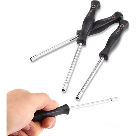 Kit de clé de réglage carburateur pour débroussailleuse et tronçonneuse – Outils antidérapants – Compatible petits carburateurs 2 temps (1/5)