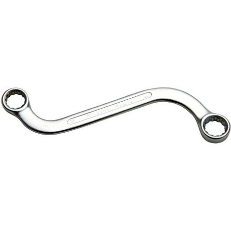 BGS S-Form Doppel-Ringschlüssel Zwölfkant SW 14 x 15 mm - 30743