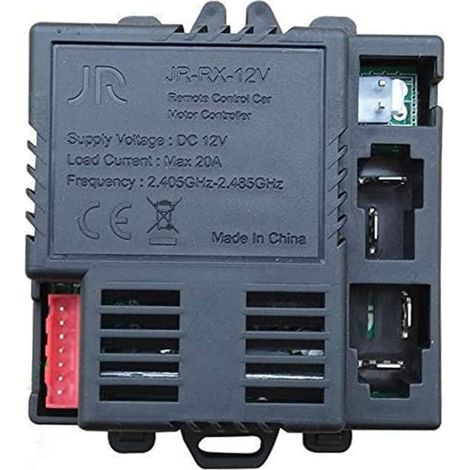 Voiture électrique pour enfants JR-RX-12V/6V avec télécommande et récepteur Bluetooth
