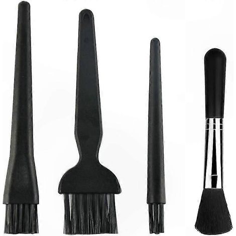 4-teiliges antistatisches Reinigungsbürsten-Set, bestehend aus 3 ESD-Bürsten und 1 Staubwischer, für die Kamera- und Bildschirmpflege, professionelles Reinigungsset. (1/4)
