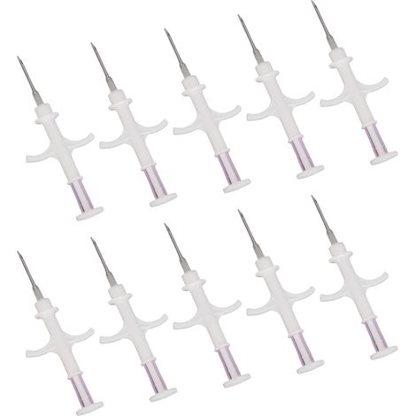 Paquet de 10 étiquettes universelles à puce électronique pour animaux de compagnie IS011784/5 FDX-B 134,2 kHz basse fréquence pour chiens chats bétail volaille suivi de la gestion des poissons 2,12 x