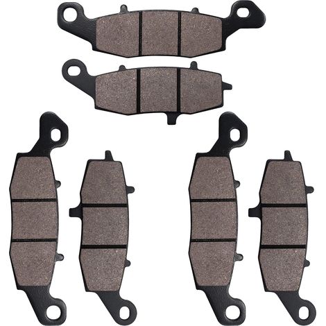 Bremsbeläge vorne und hinten für Kawasaki ZR-7 ZR750 1999-2004 ZR7-S ZR 750 2001-2005 VN 1500 Vulcan Nomad 2001-2005 VN 1600 Vulcan Classic 2001-2008 (1/5)