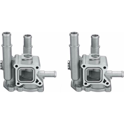 Adatto per 2 coperture in alluminio per alloggiamento termostato adatto per Cruze Aveo Orlando adatto per Astra Zafira Signum Moka 96984103 96817255