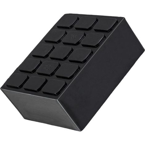 Bloc de coussin pour pont élévateur avec base résistante à l'usure et (1/5)