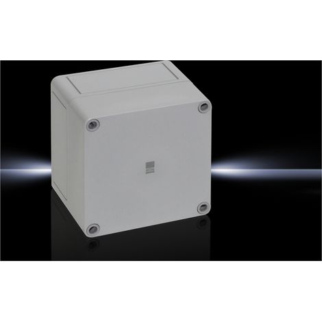 Rittal PK 9507.000 Installations-Gehäuse 110 x 110 x 90 Polycarbonat Lichtgrau (RAL 7035) 1 St.