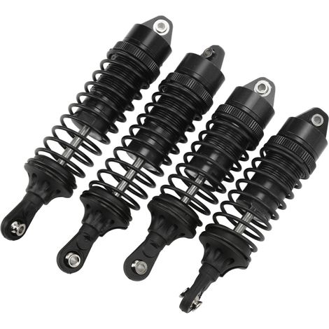 4 amortisseurs RC avant et arrière pour véhicule tout-terrain LOSi Lasernut U4 Tenacity 1/10, noir (1/5)