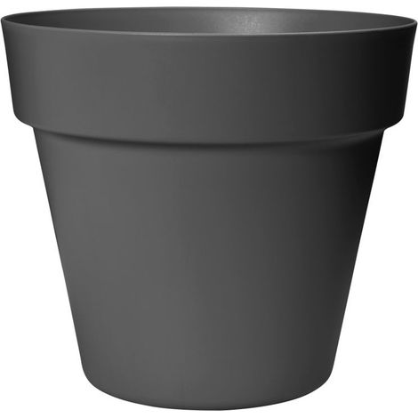 Florus Paris Pot De Fleurs 80 - Gris - Ø 78 x H 71 cm - intérieurextérieur - 100% recyclé