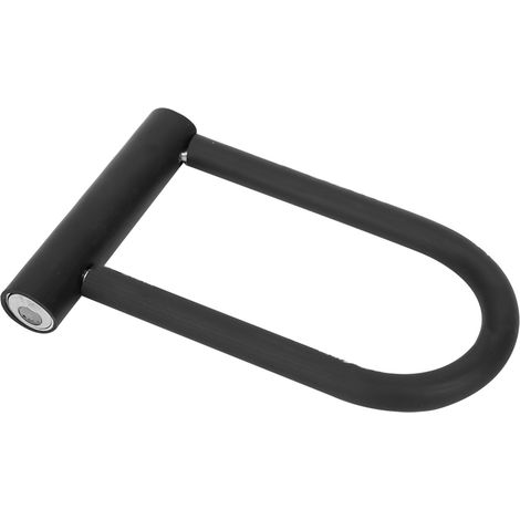 Fahrradschloss, U-förmig, Stahl, Diebstahlsicherung, rostfrei, Kern aus reinem Kupfer, 310, schwarz (1/5)