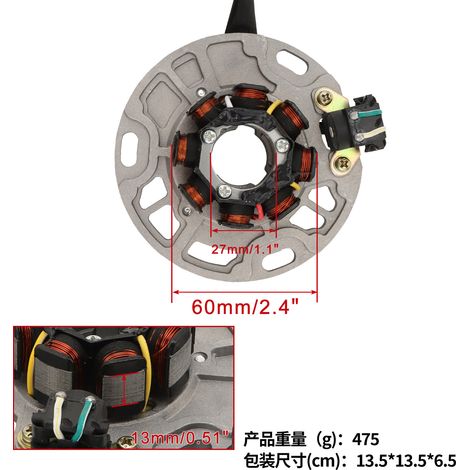 Zündspulenstator Kawasaki KX250 2005-2008 21003-0018 21003-0050 KX 250 (1/4)