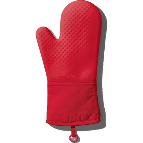OXO Good Grips Guanto da Forno in Silicone, Rosso (1/5)