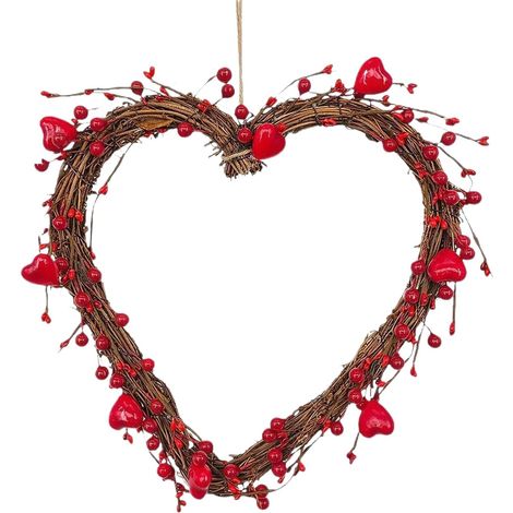 Dekorationskranz Künstliche Girlande 30 cm Valentinstag Deko