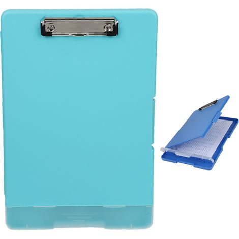 Irovami Porte-documents A4 étanche avec emplacement pour stylo et compartiment de rangement pour documents – Tableau d'écriture/porte-documents en plastique [Vert] (1/5)