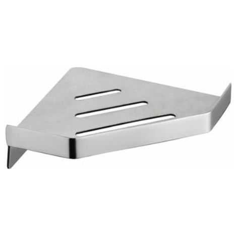 2 étagères d'angle, support de douche, aluminium anodisé, trou de drainage, pour salle de bain (1/3)