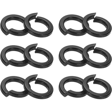 124pcs Rondelles Grower M3 Rondelles Grower Fendues 3mm x 5mm x 1mm (1/5)