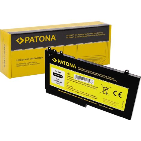 PATONA Akku für Dell Latitude E5270 E5470 E5570 Precision 3510 NGGX5 JY8D6 11.4V