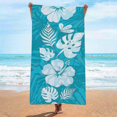 Mikrofaser-Reisehandtuch für Damen – saugfähig, schnelltrocknend und weich, ideal für Strand, Schwimmen, Urlaub und Outdoor-Aktivitäten (1/5)