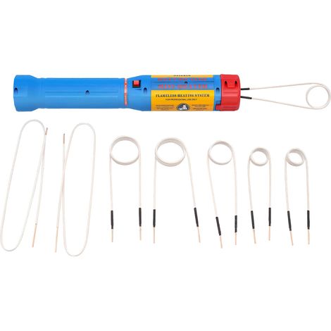 Chauffage par induction, outil portable à main, capacité de chauffage rapide, Bleu (1/2)
